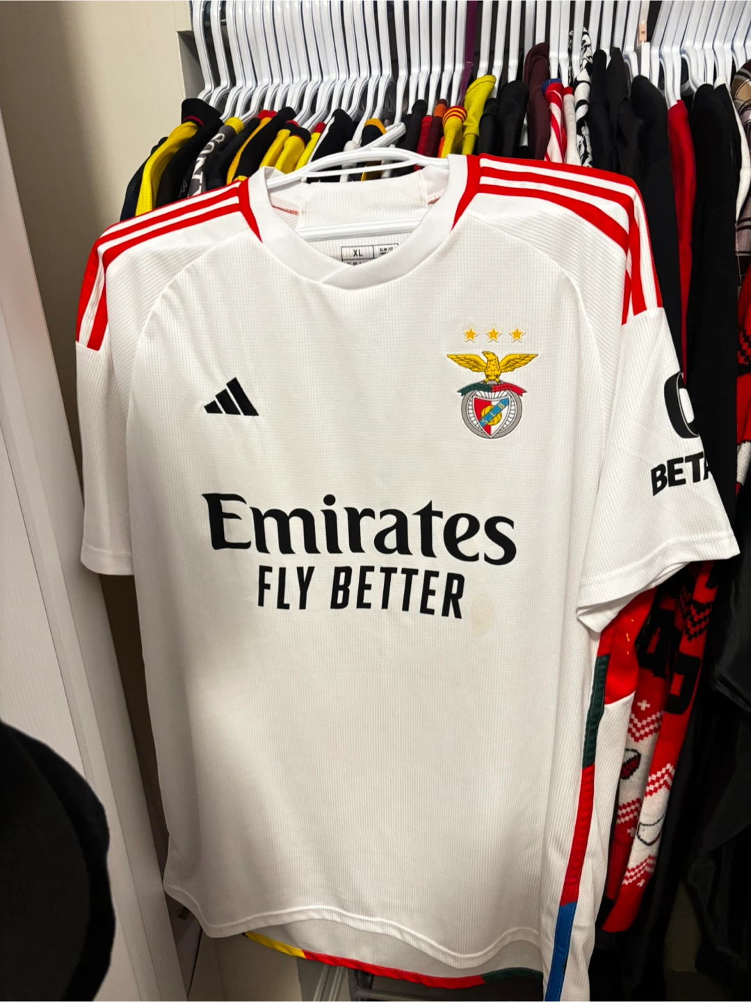 Adidas Benfica Emirates Fly Better Jersey