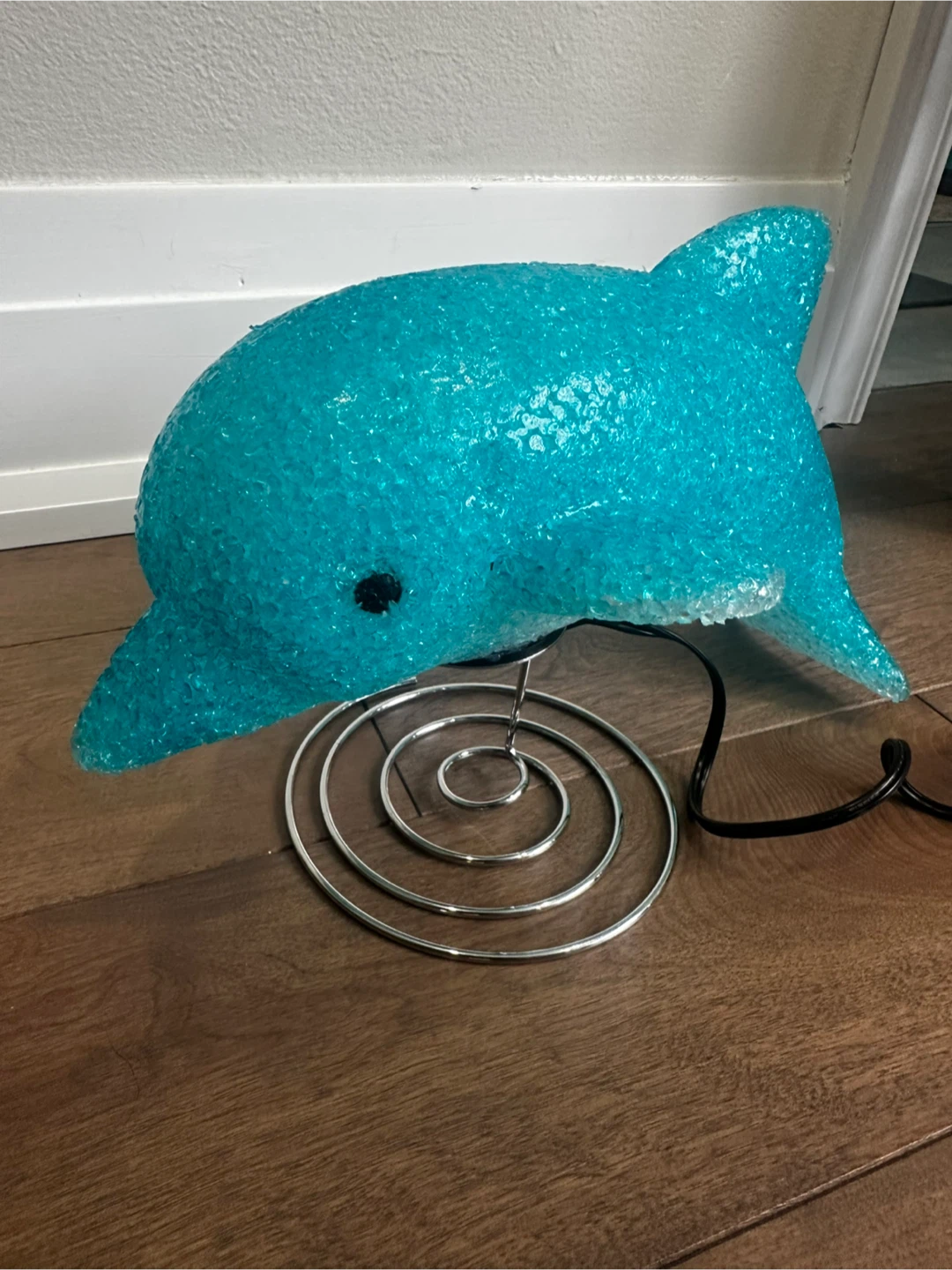Nostalgic Blue Dolphin Light Lamp - photo 3