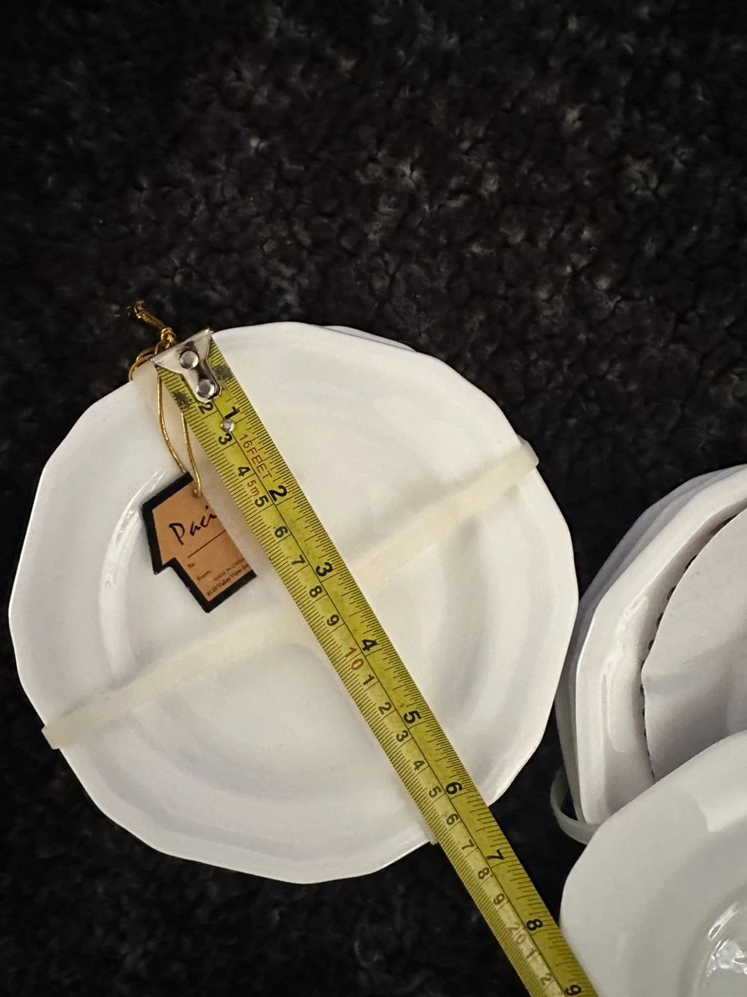 Pacifica Homes White Plates Set - photo 2