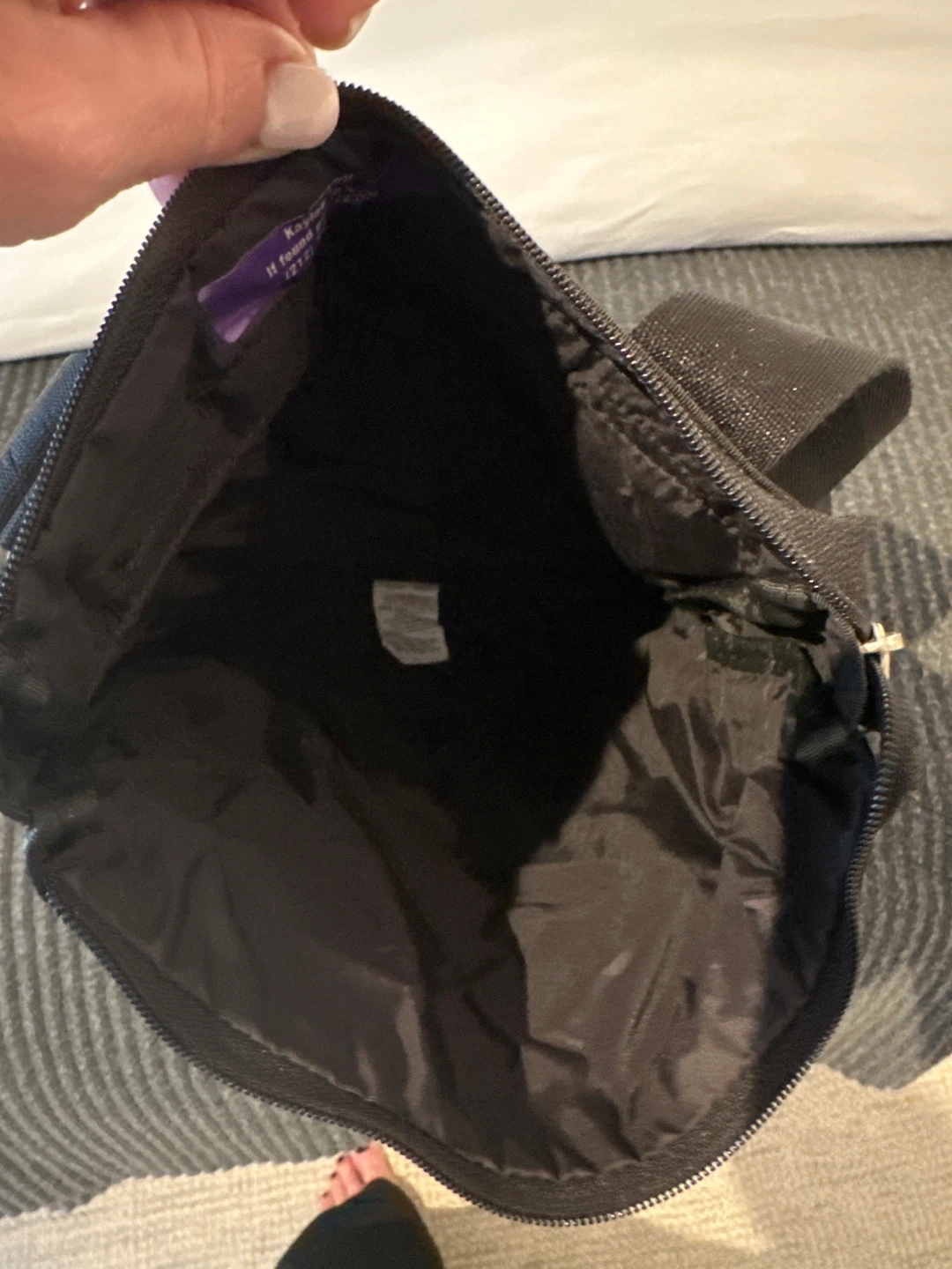 LeSportsac Black Shiny Crossbody Bag - photo 3