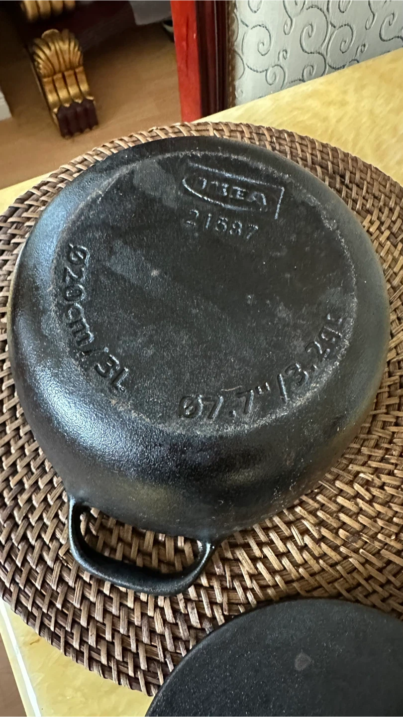 IKEA Cast Iron Dutch Oven 22cm - photo 4