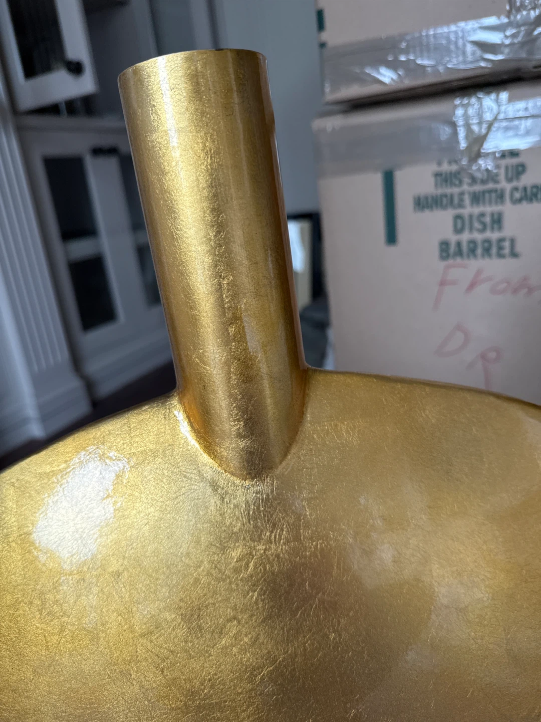 Gold Decorative Vase - photo 2