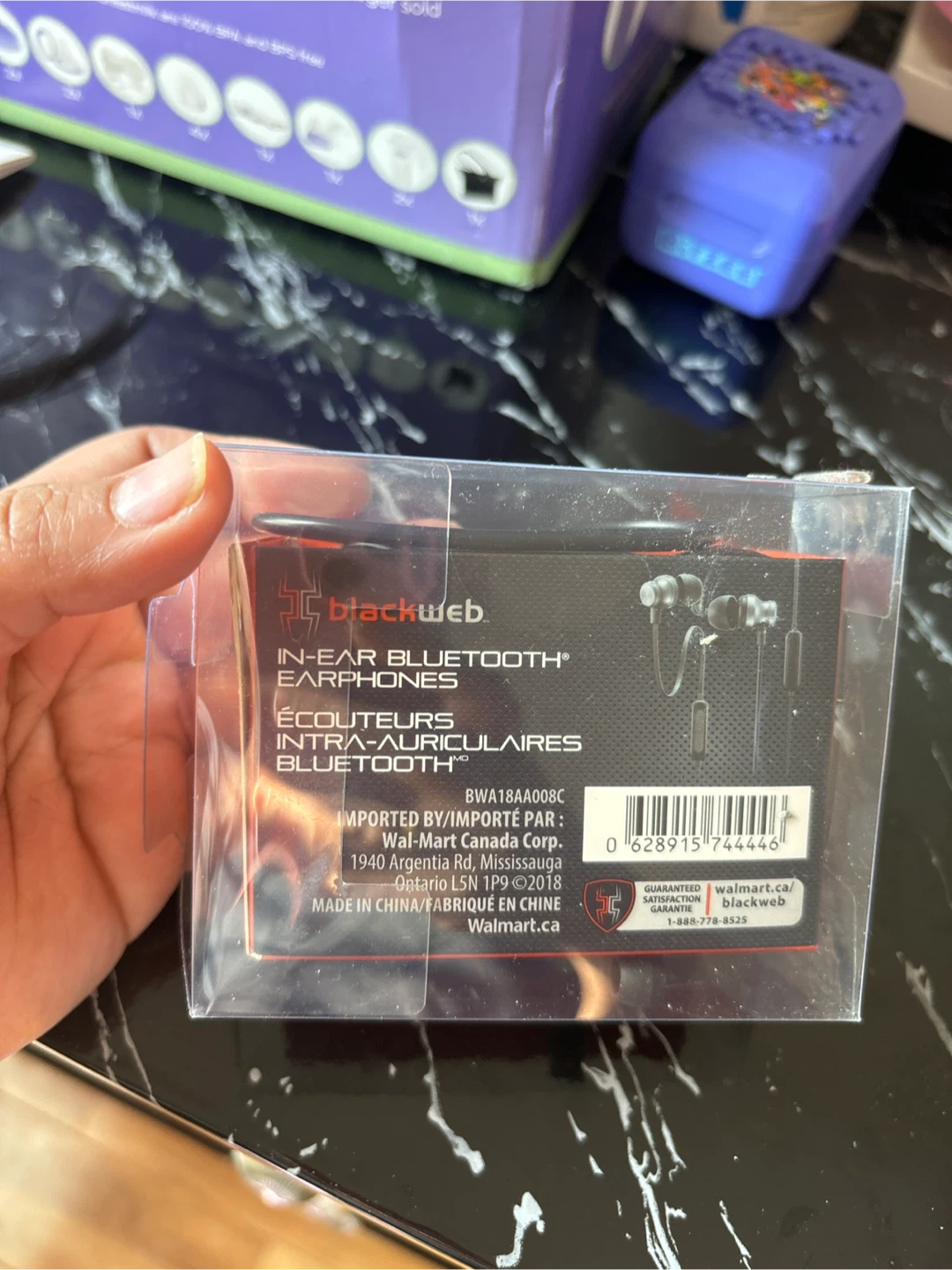 Blackweb In-Ear Bluetooth Earphones