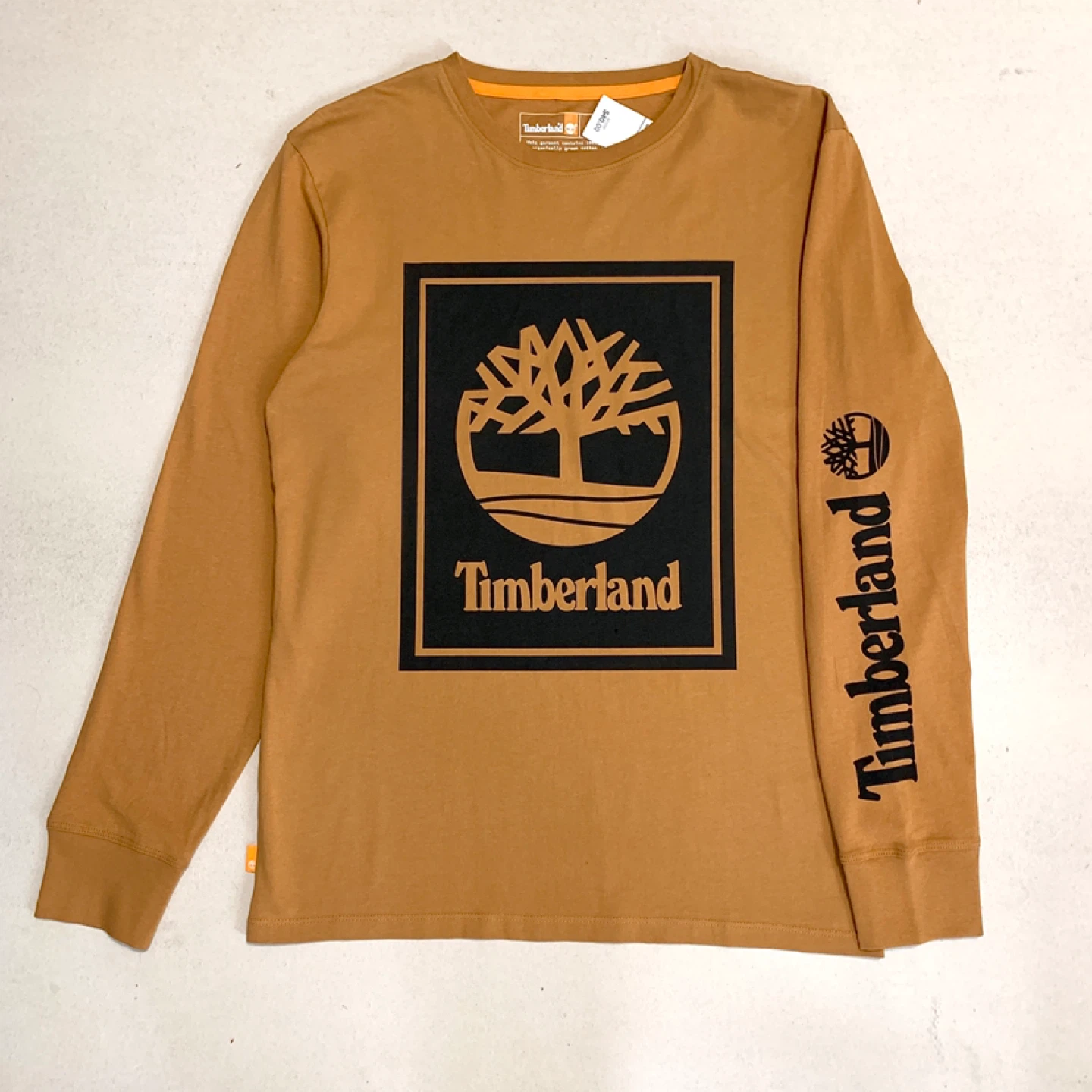 Timberland Mens Long Sleeve Shirt & Fleece Joggers (2 Pieces) - photo 2