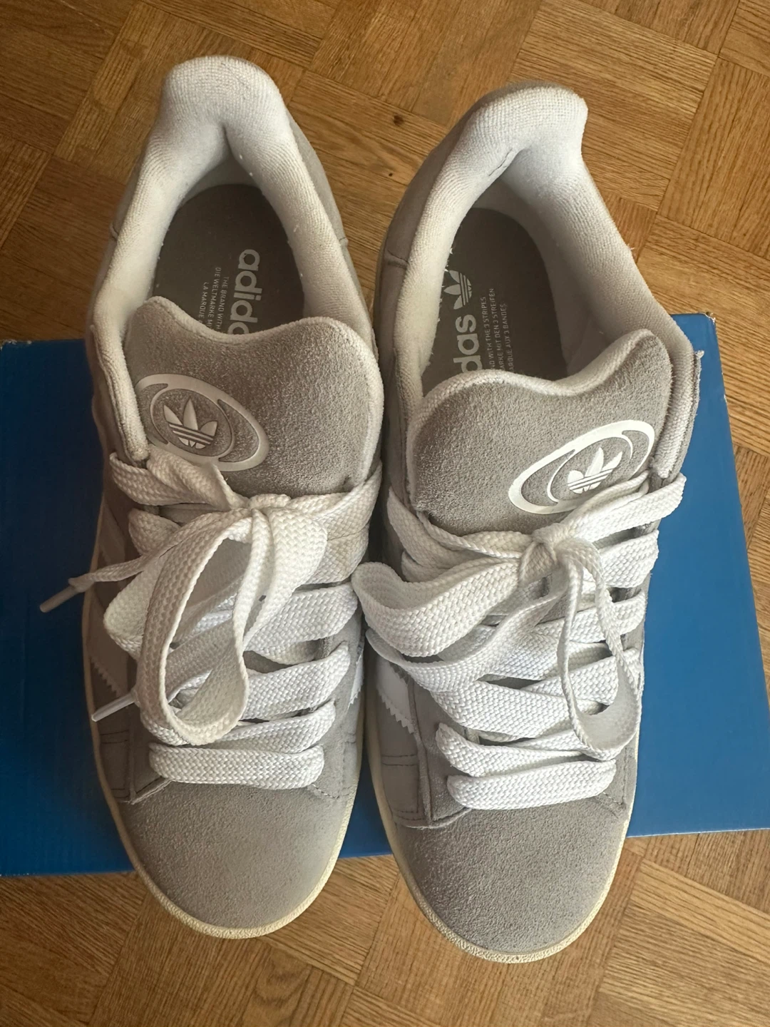 Adidas Campus Grey Suede Shoes - photo 2