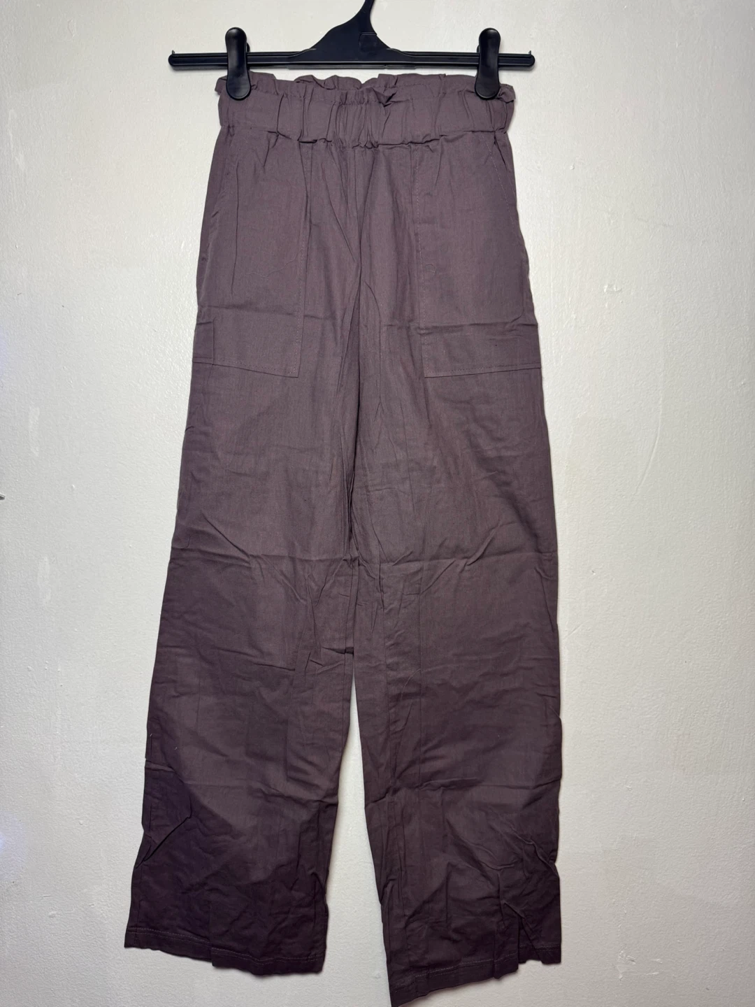 Women's Size S Purple Wide Leg Pants