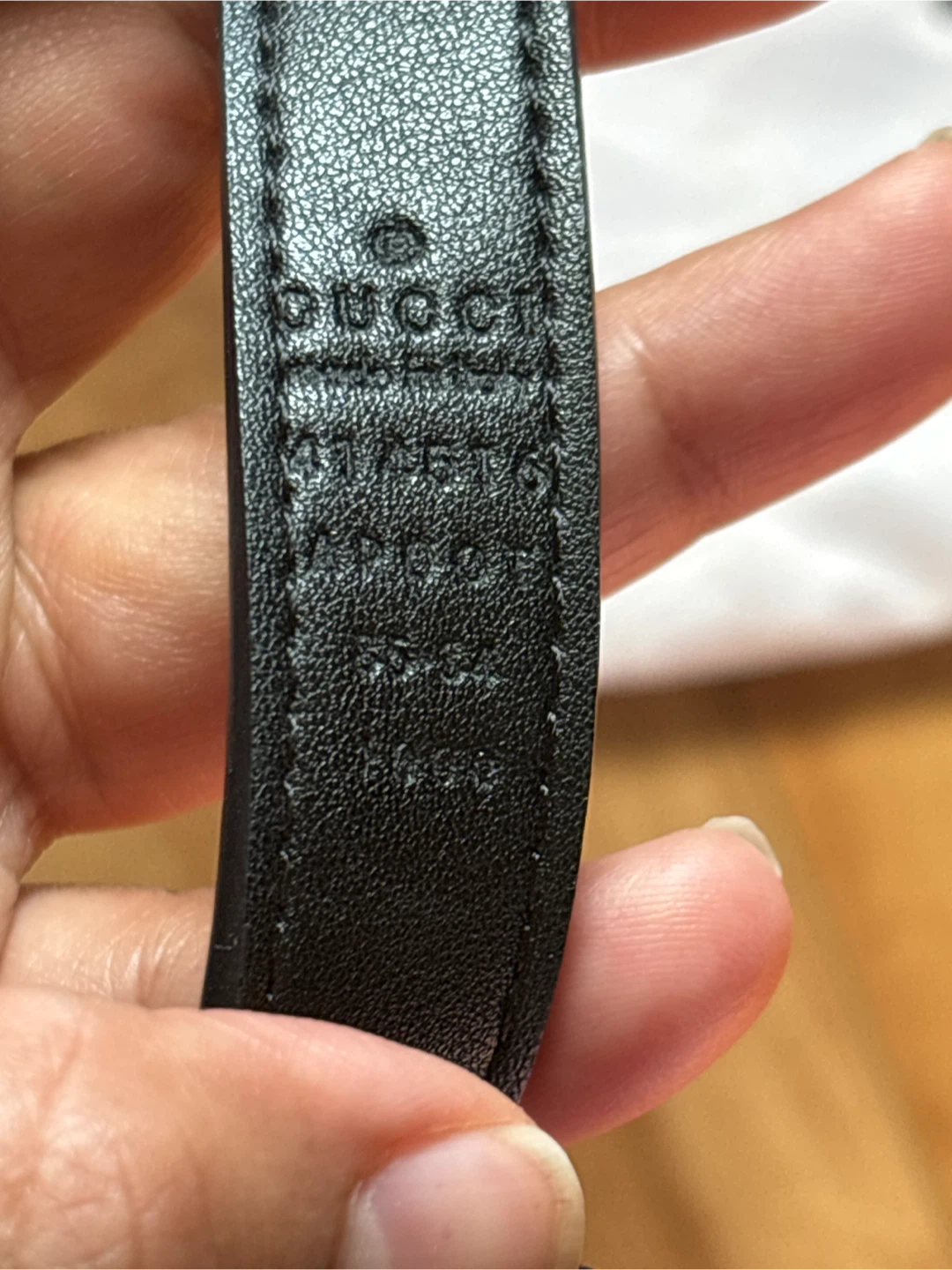 Gucci Black Leather GG Marmont Belt - photo 3