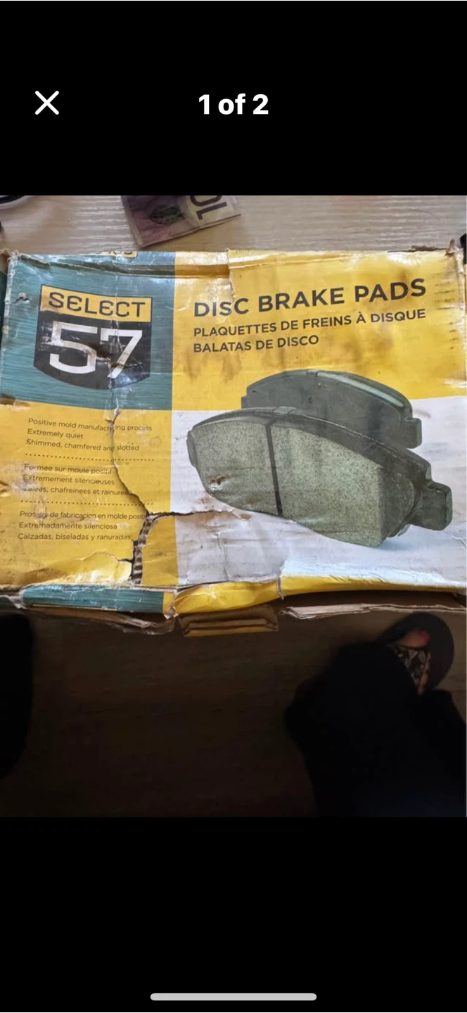 2013 Dodge Dart SELECT 57 Disc Brake Pads 201-1640