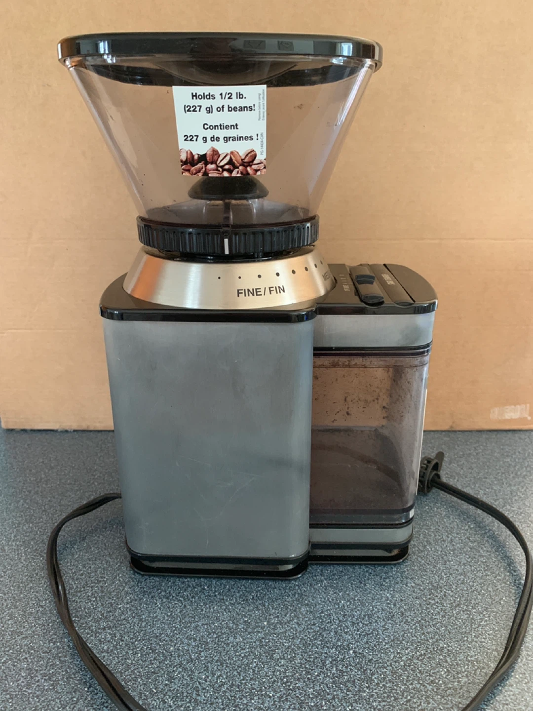 Cuisinart Supreme Grind Automatic Burr Mill Coffee Grinder - photo 2