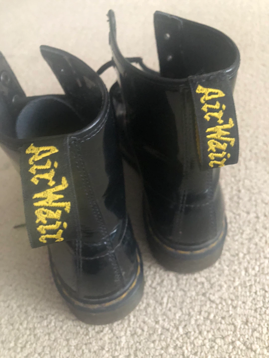 Dr. Martens Black Patent Leather Boots - photo 5
