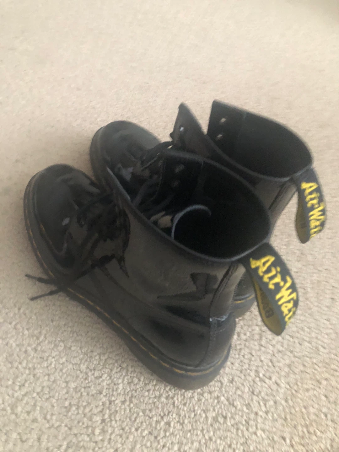 Dr. Martens Black Patent Leather Boots - photo 4