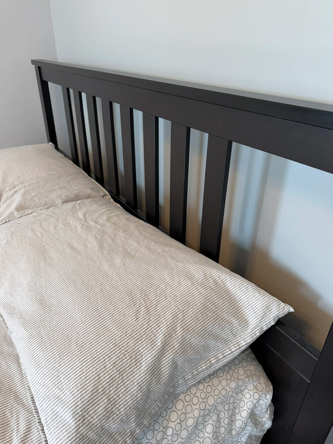 IKEA HEMNES Queen Bed Frame -Black - photo 4