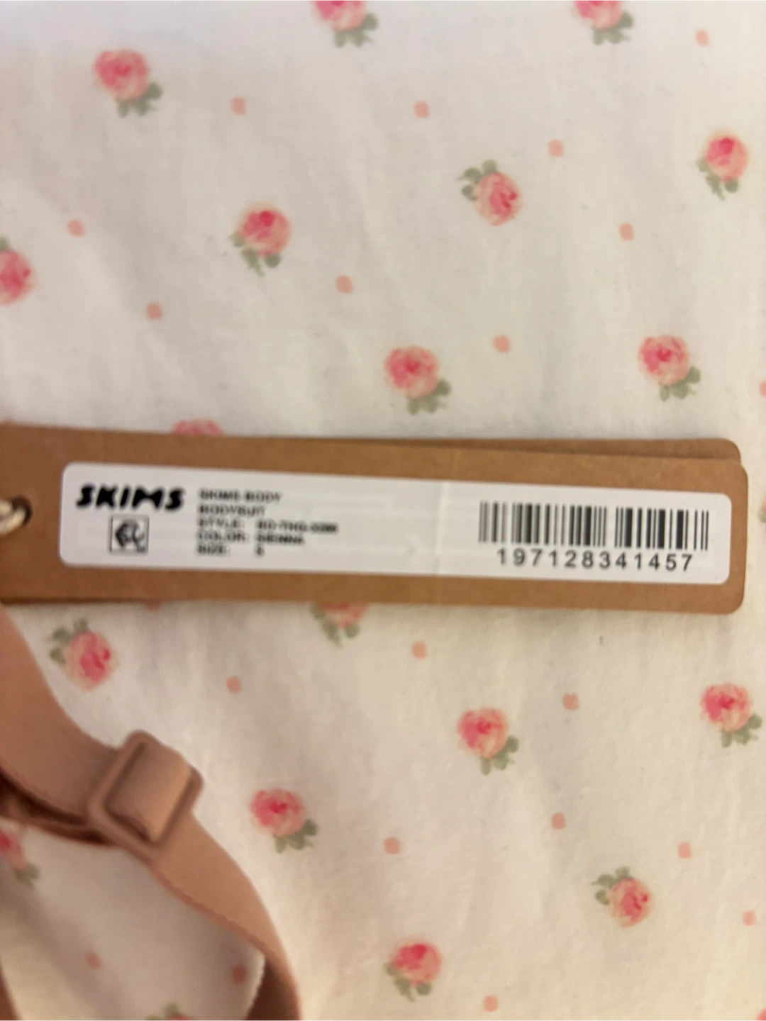 SKIMS Underwire Thong Bodysuit - Size S - "Sienna" - photo 2