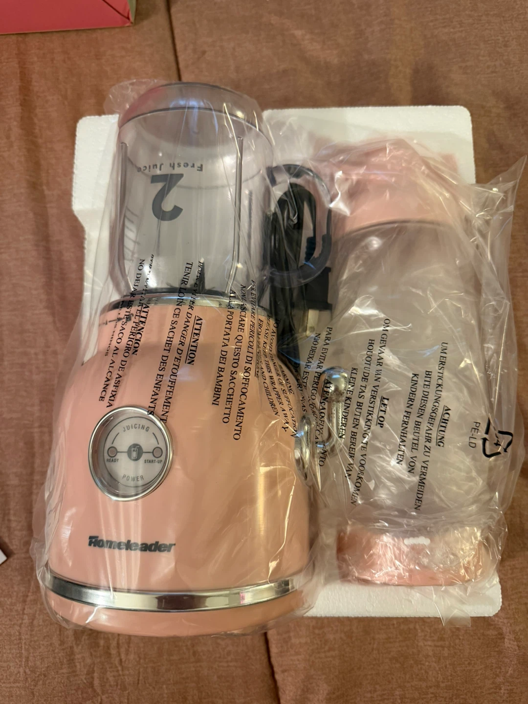 Homelander Blender SBL-1708-PINK - photo 3