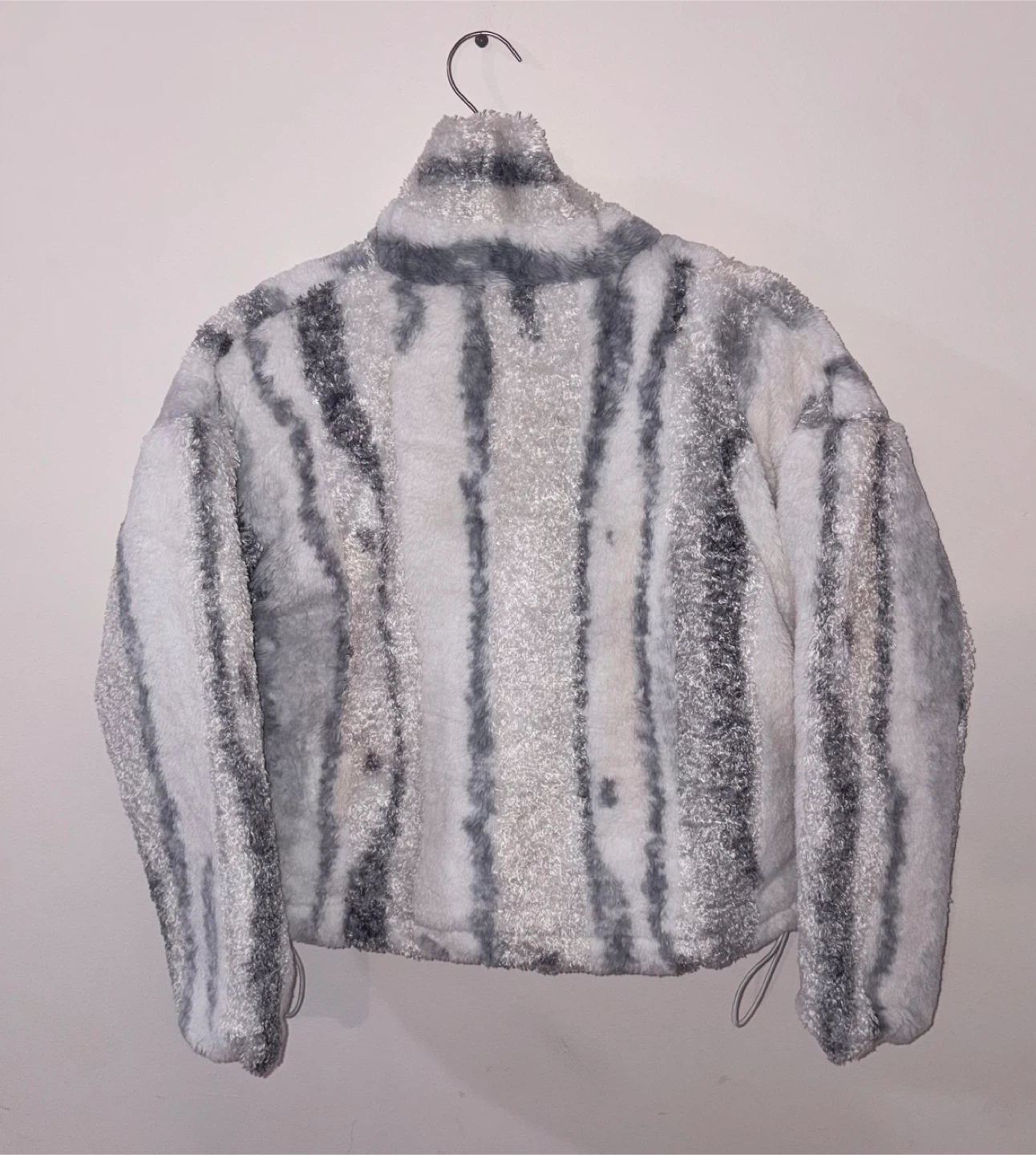 Balmain Paris Faux Fur Striped Jacket women - photo 3