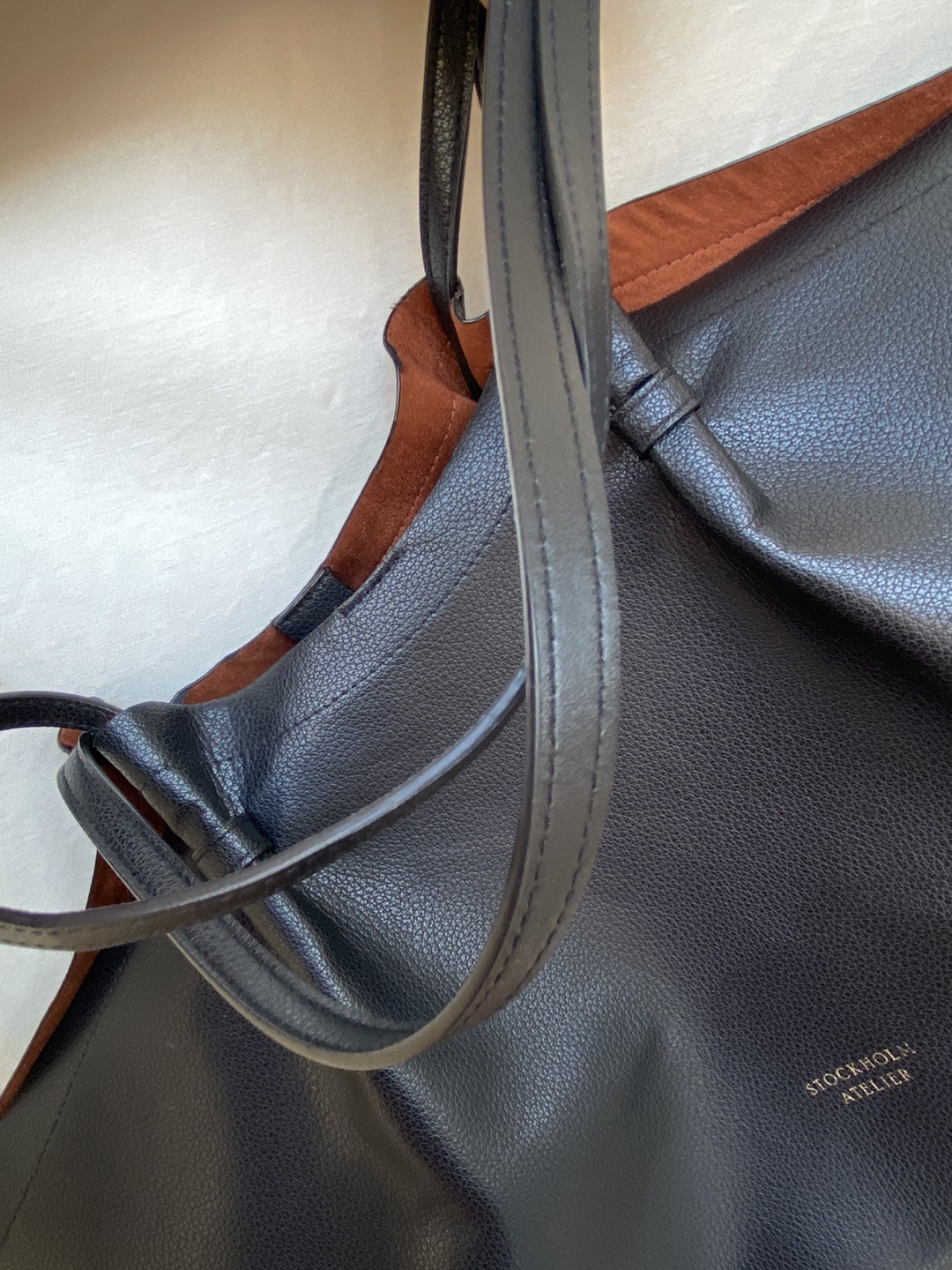Black Tote Bag with Pouch - photo 3
