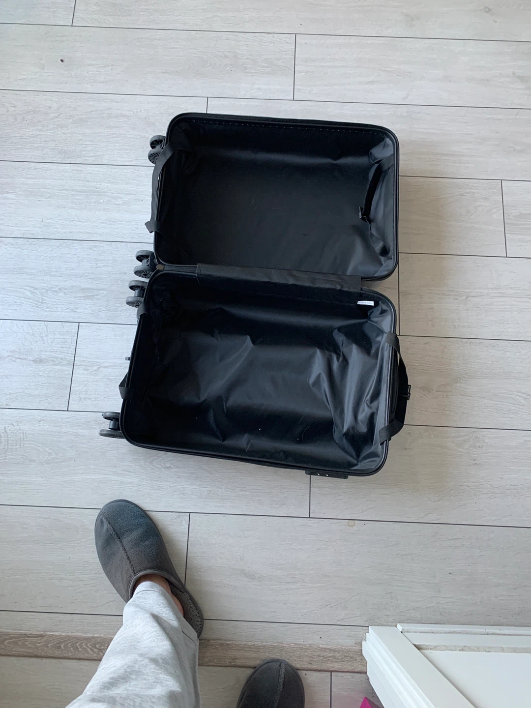 Silver Hardside Carry-On Spinner Luggage
