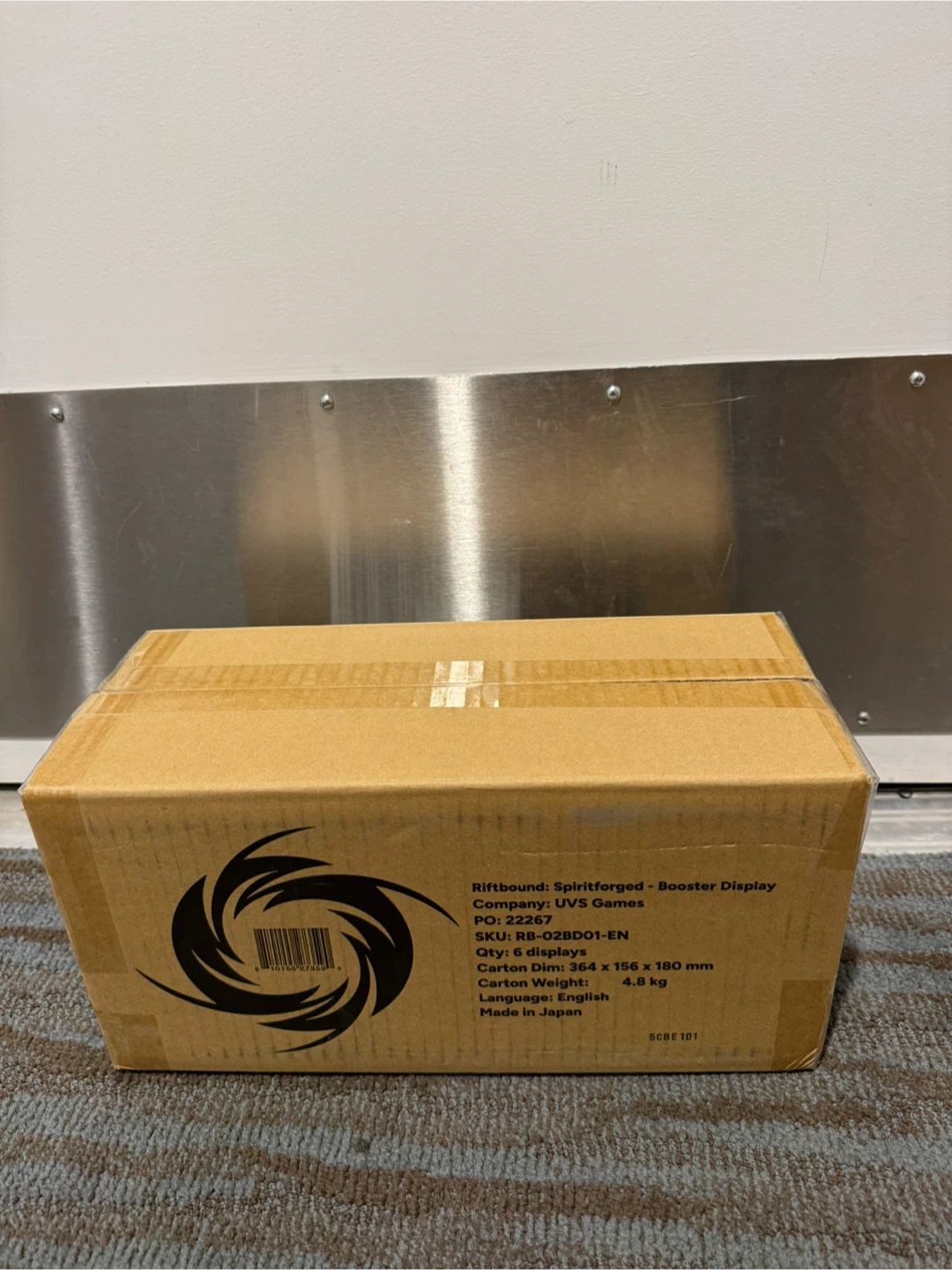Riftbound spiritforged booster box sealed case of 6