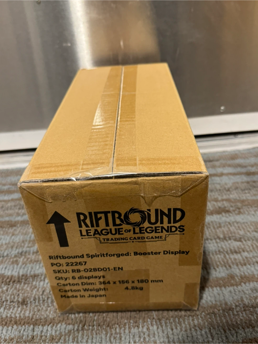 Riftbound spiritforged booster box sealed case of 6 - photo 2