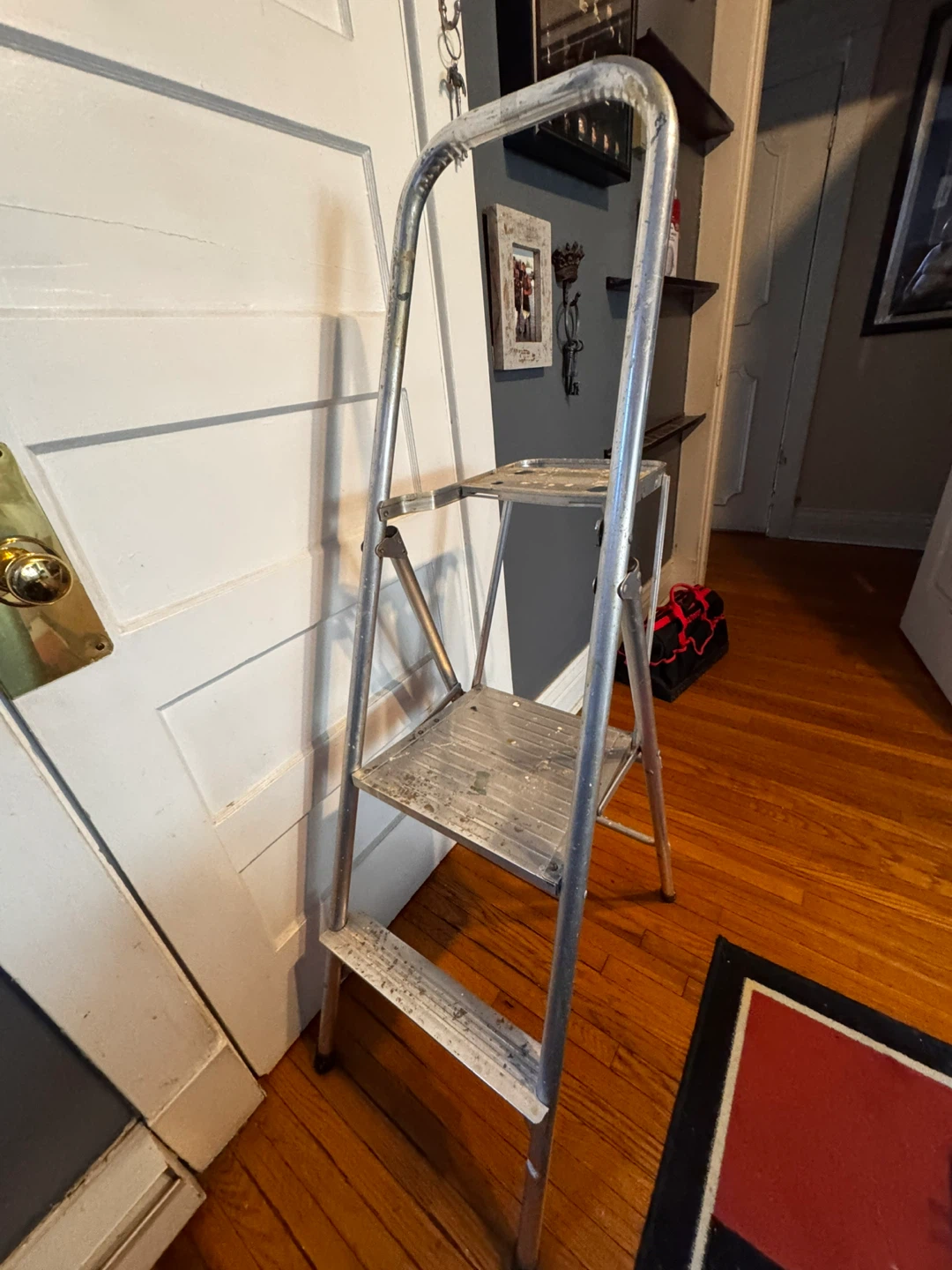 Aluminum Step Stool Ladder - photo 2