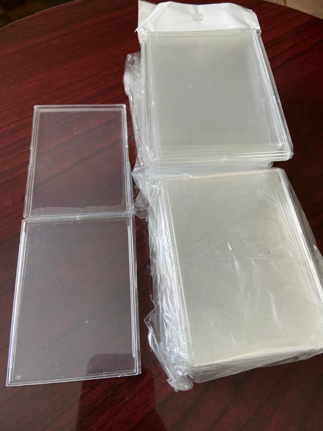 Trading Card Sleeves - Clear Plastic Protectors - photo 4