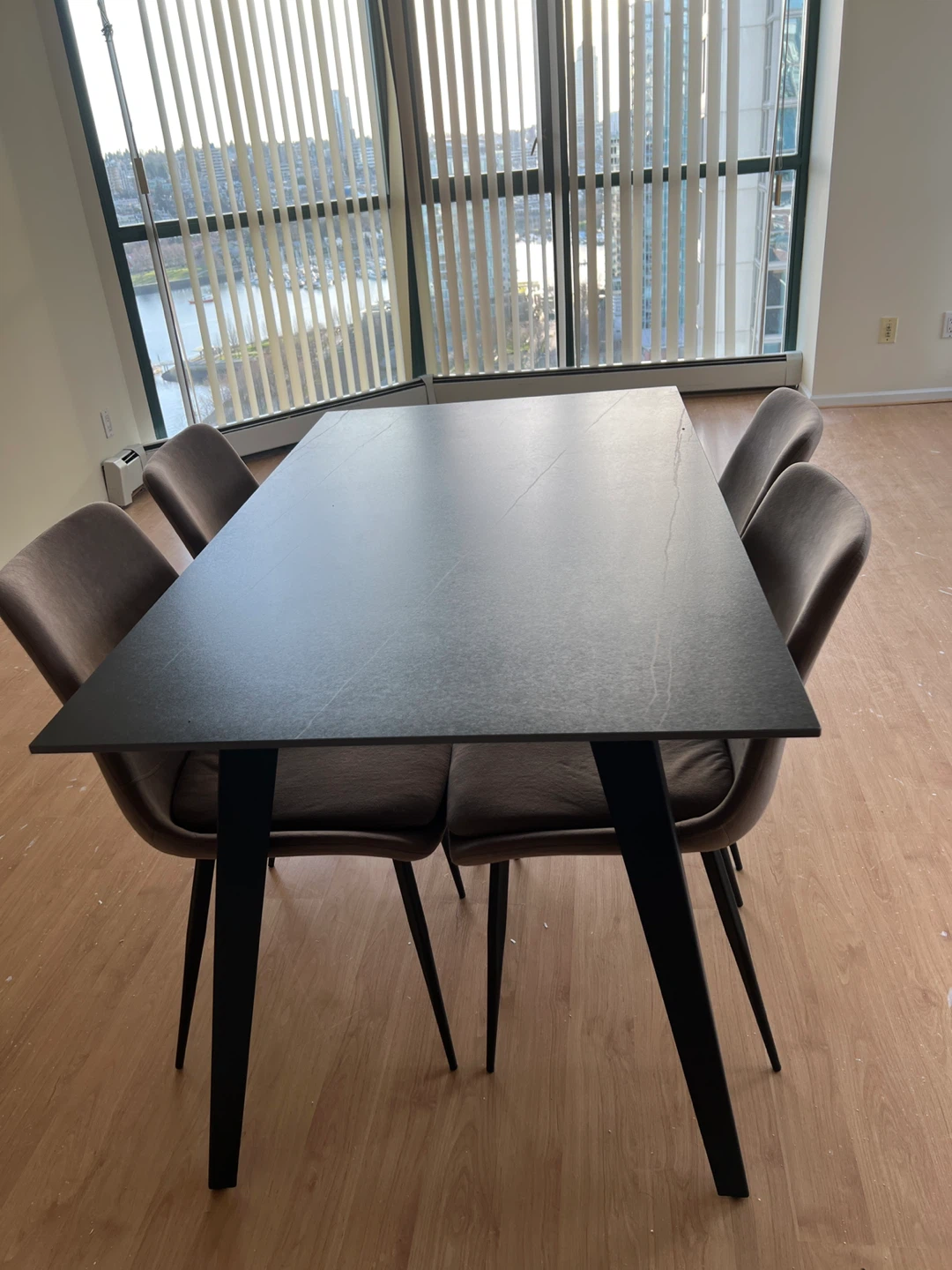 Modern Dining Table and Chairs Set