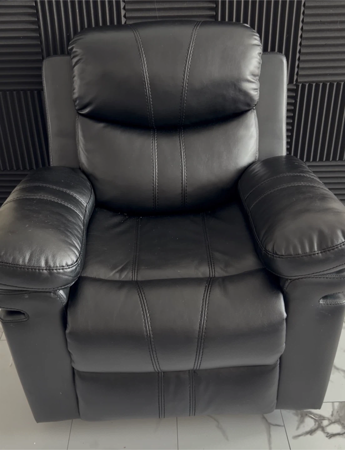 Sofa black set 3/2/1/