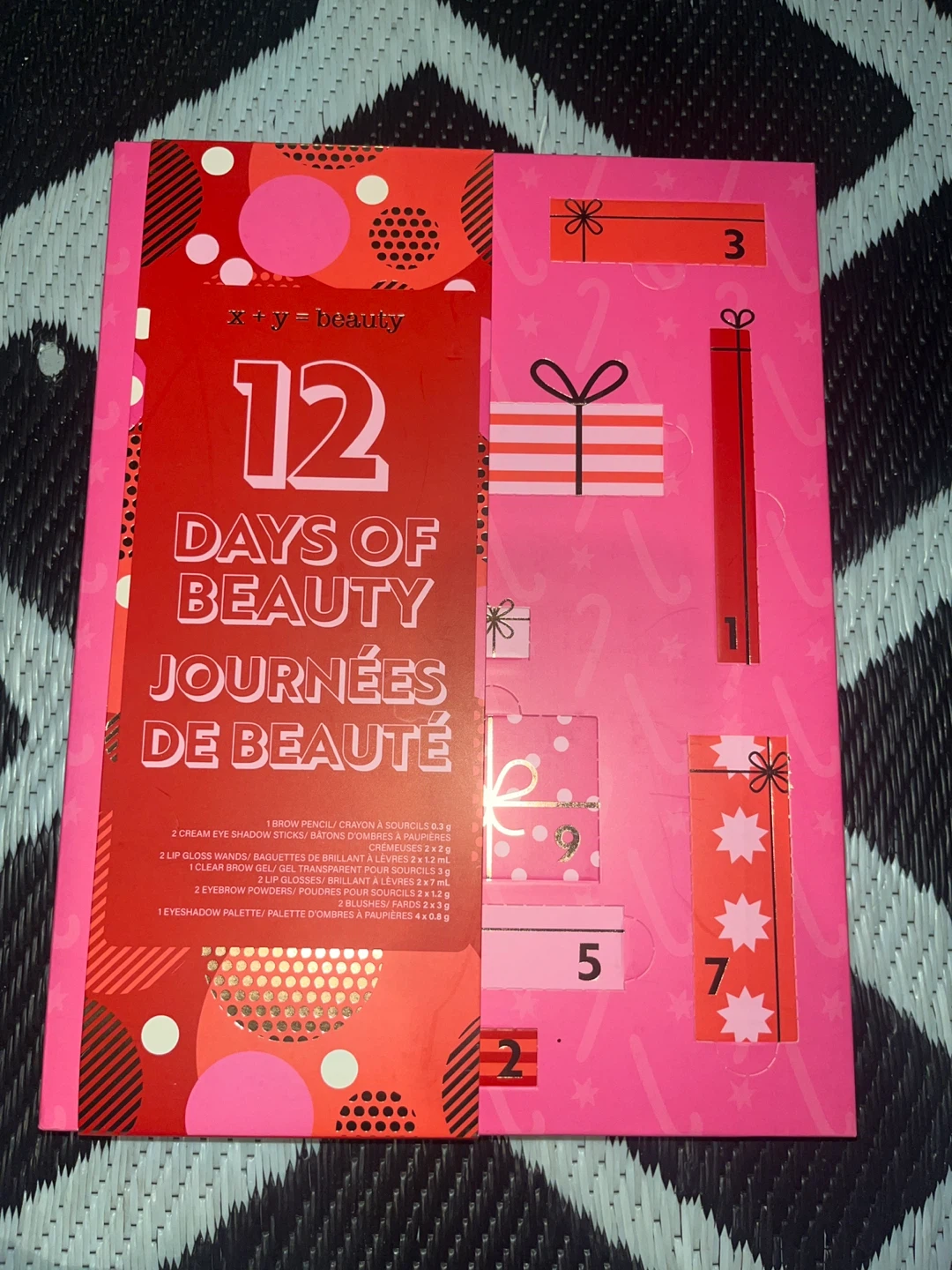 X+Y Beauty 12 Days of Beauty Advent Calendar Set