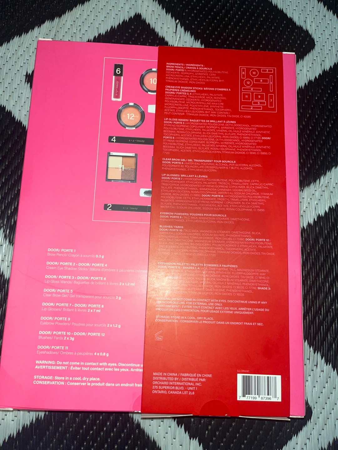X+Y Beauty 12 Days of Beauty Advent Calendar Set - photo 2