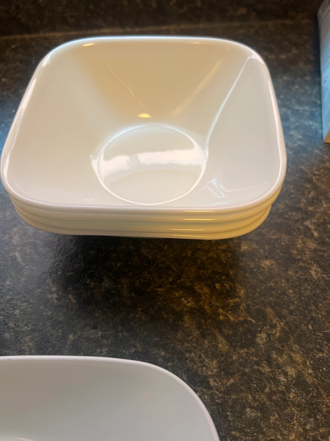 15 piece Corelle White Square Plates and Bowls Set - photo 4
