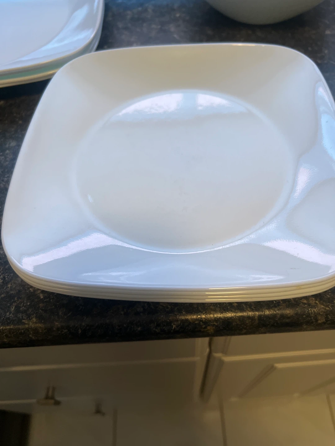 15 piece Corelle White Square Plates and Bowls Set - photo 2