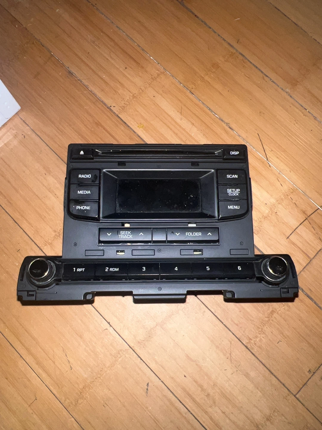 Hyundai Car Radio Display CD Player 2018