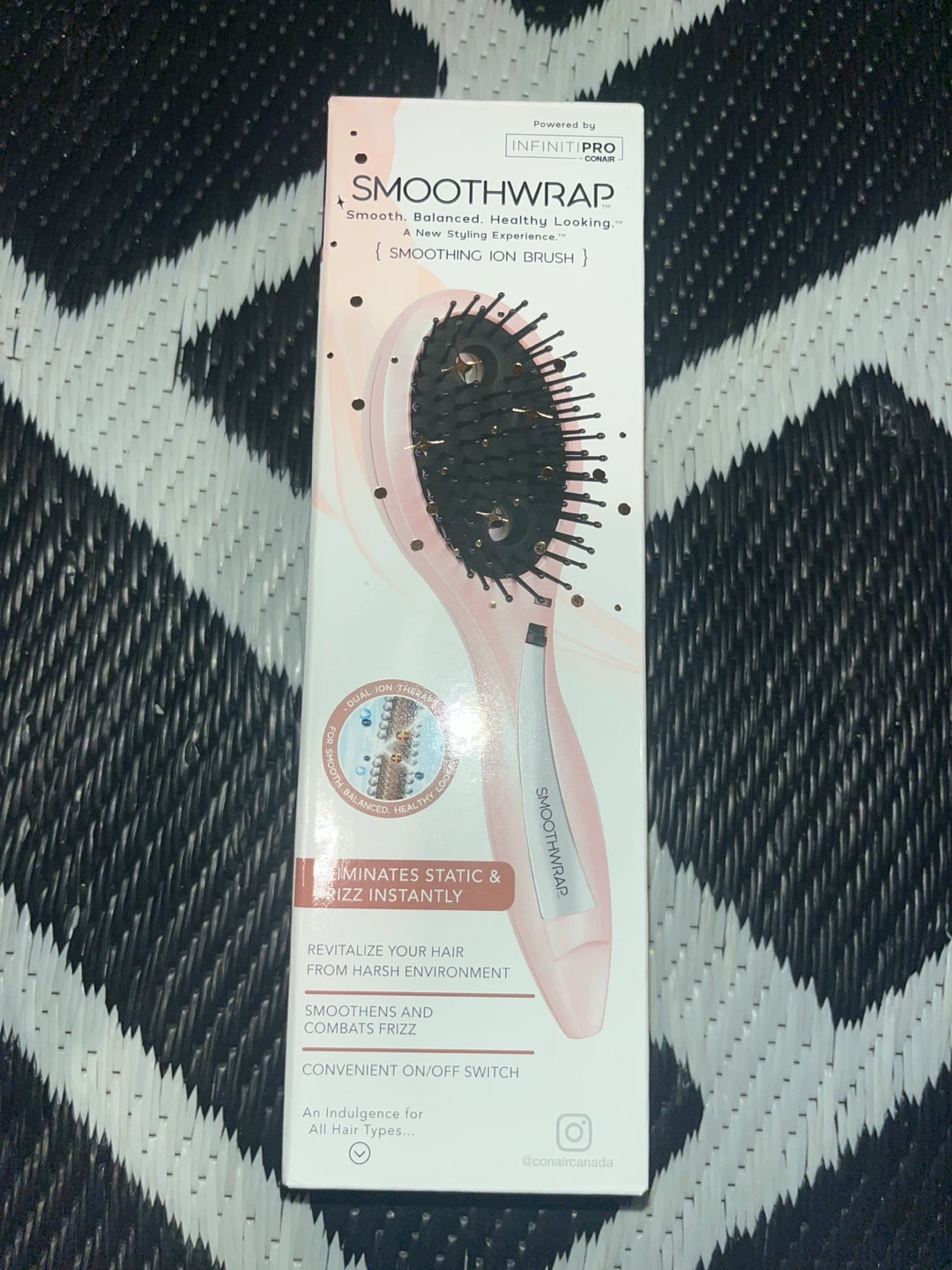 Conair InfinitiPro SmoothWrap Ion Therapy Smoothing Brush - photo 3