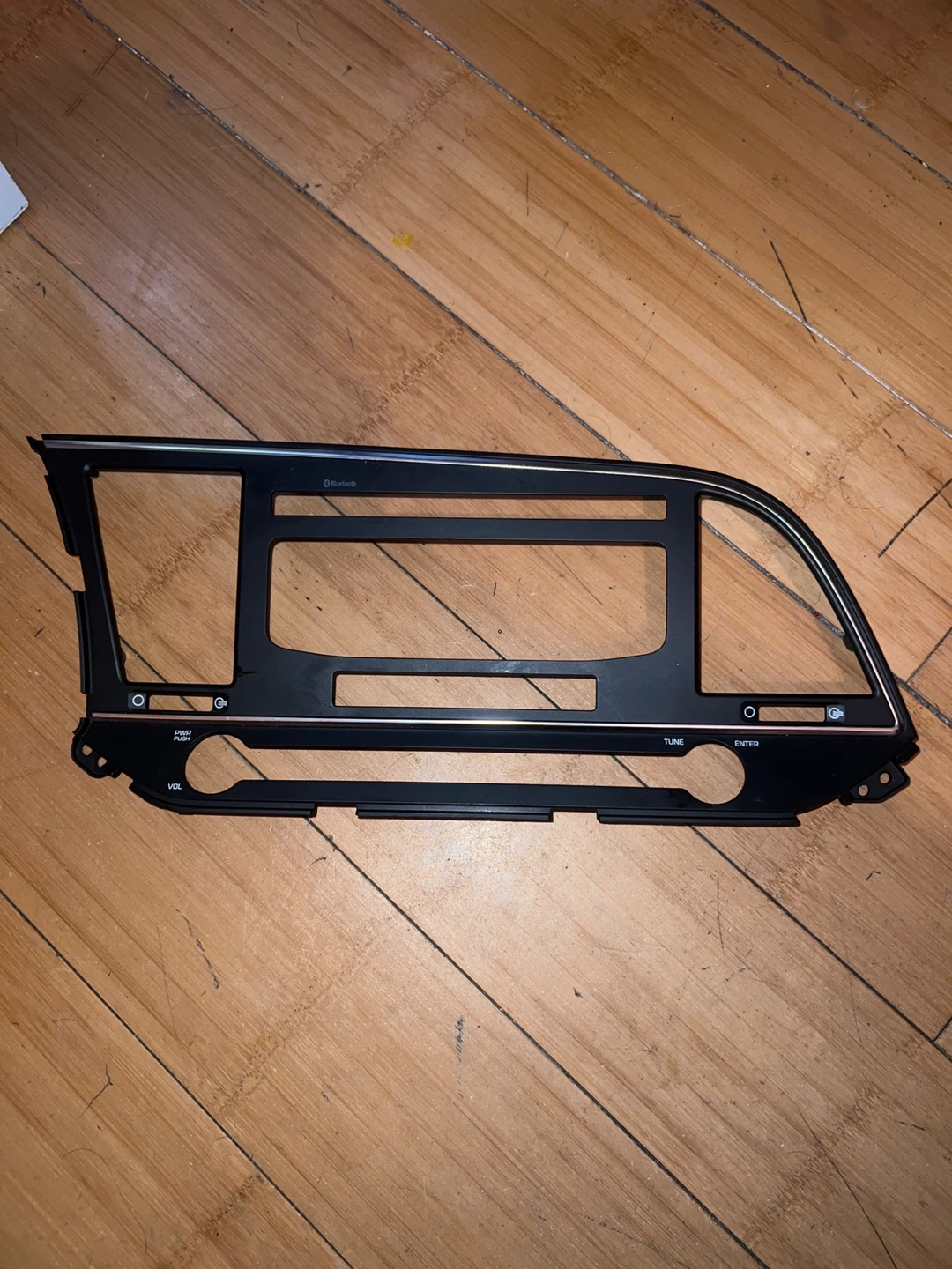 Car Dash Radio Trim Bezel Panel for radio of og elantra 2018