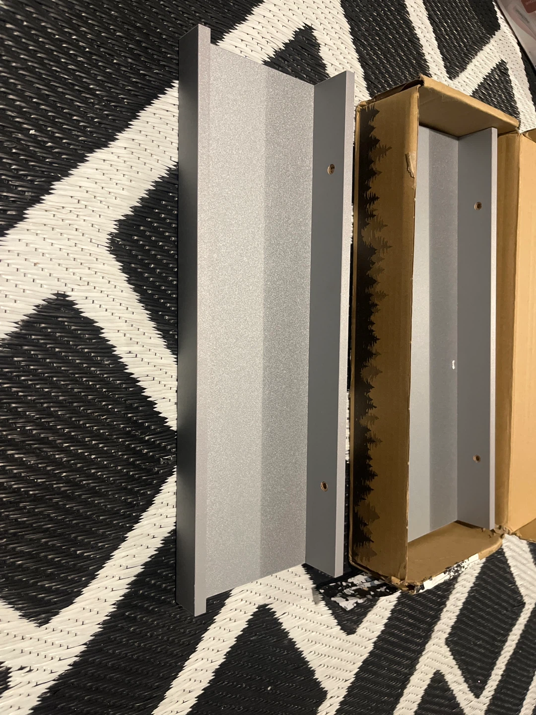 Grey  Floating Shelf - photo 4
