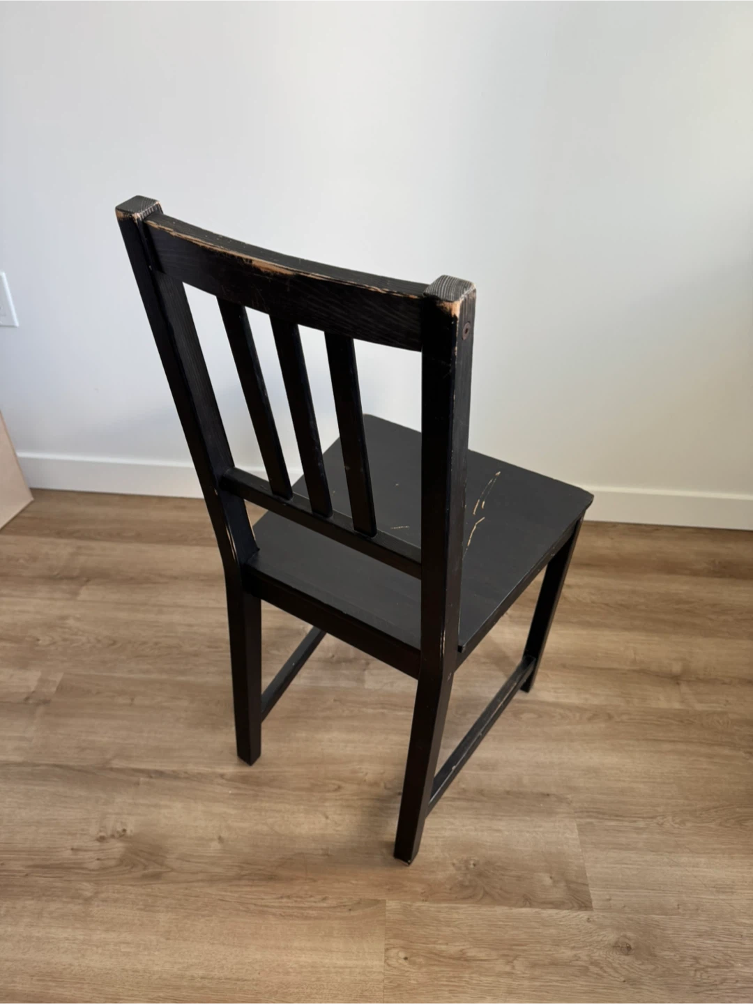 Free Black Wooden Chair - Pick up only - photo 2