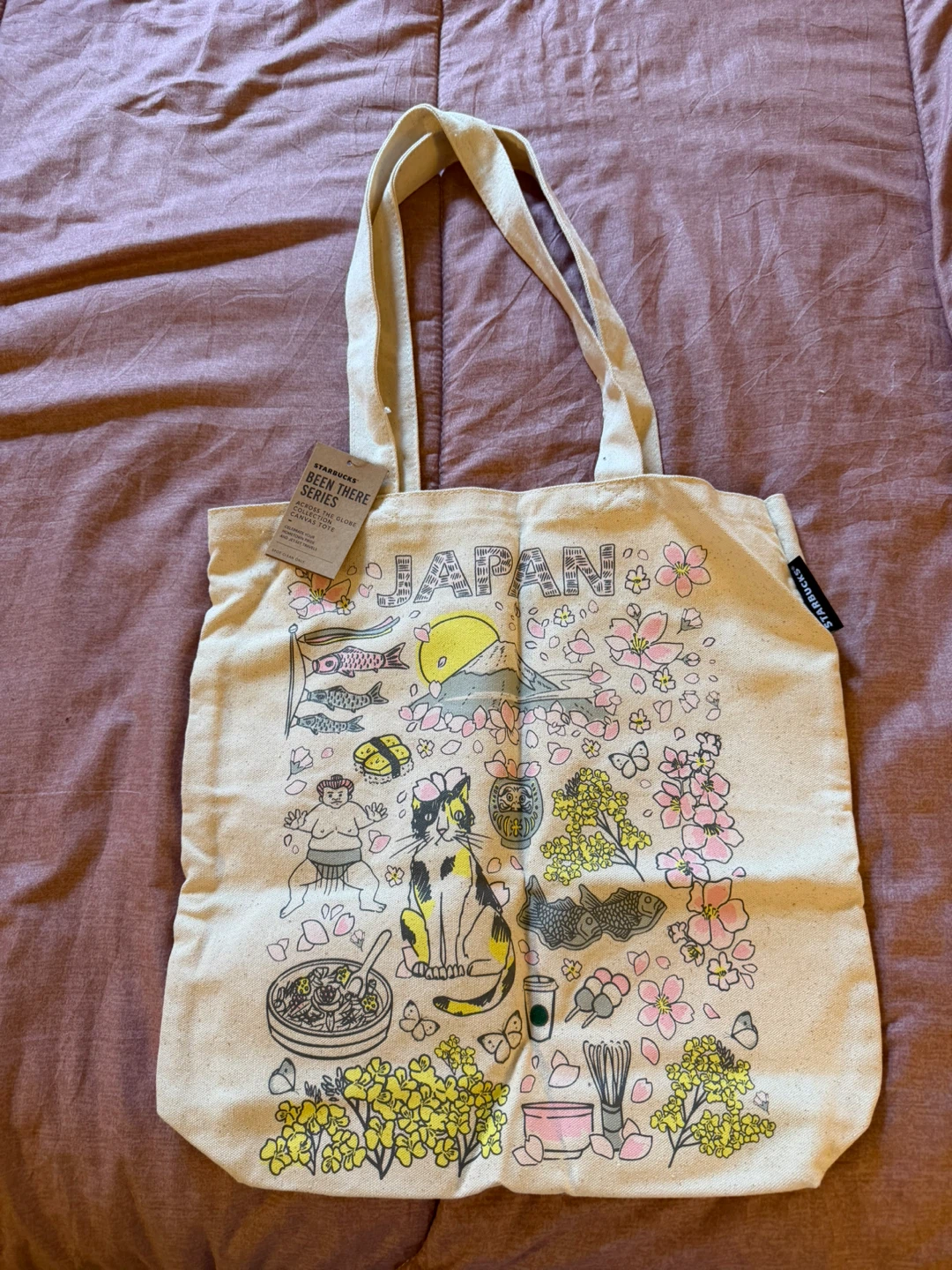 Starbucks Been There Series Japan Canvas Tote Bag