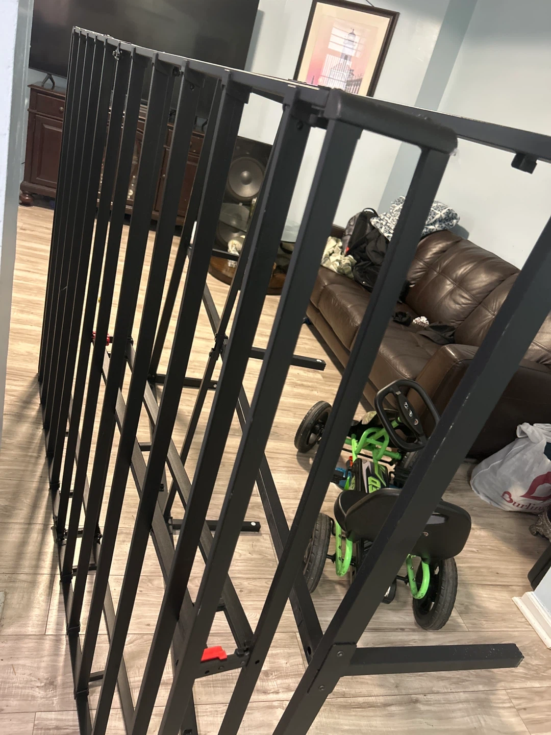 Black Metal Folding Pet Gate - photo 5