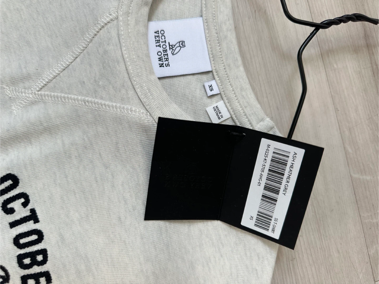 OVO October's Very Own Ash Heather Grey T-Shirt - photo 3