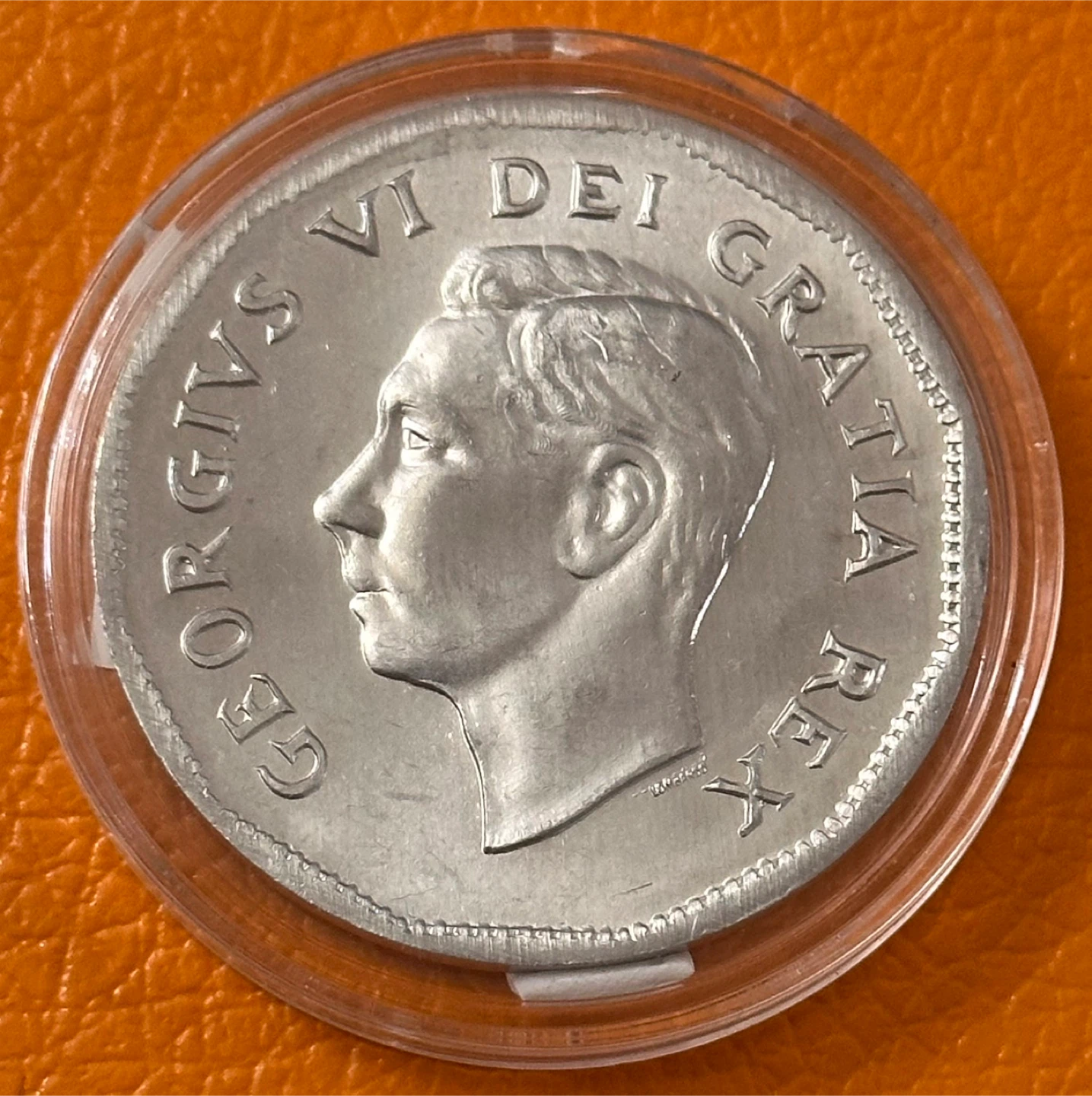 1951 Canada rare 5 Cents Aluminum/Nickel Coin - photo 2