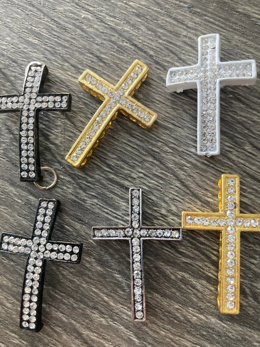 Assorted Rhinestone Cross Lot - photo 3