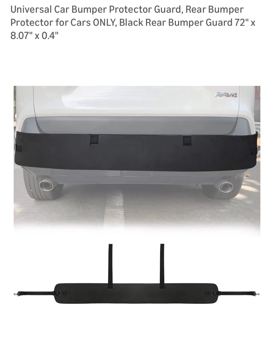 Rear Bumper Protector