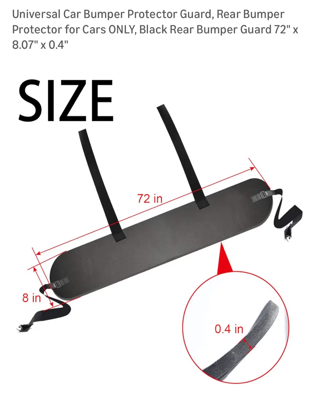 Rear Bumper Protector - photo 2