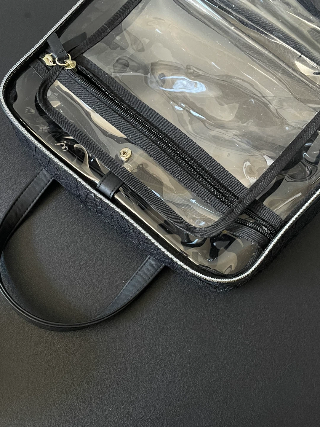 Victoria's Secret Black Lace Cosmetic Bag - photo 5