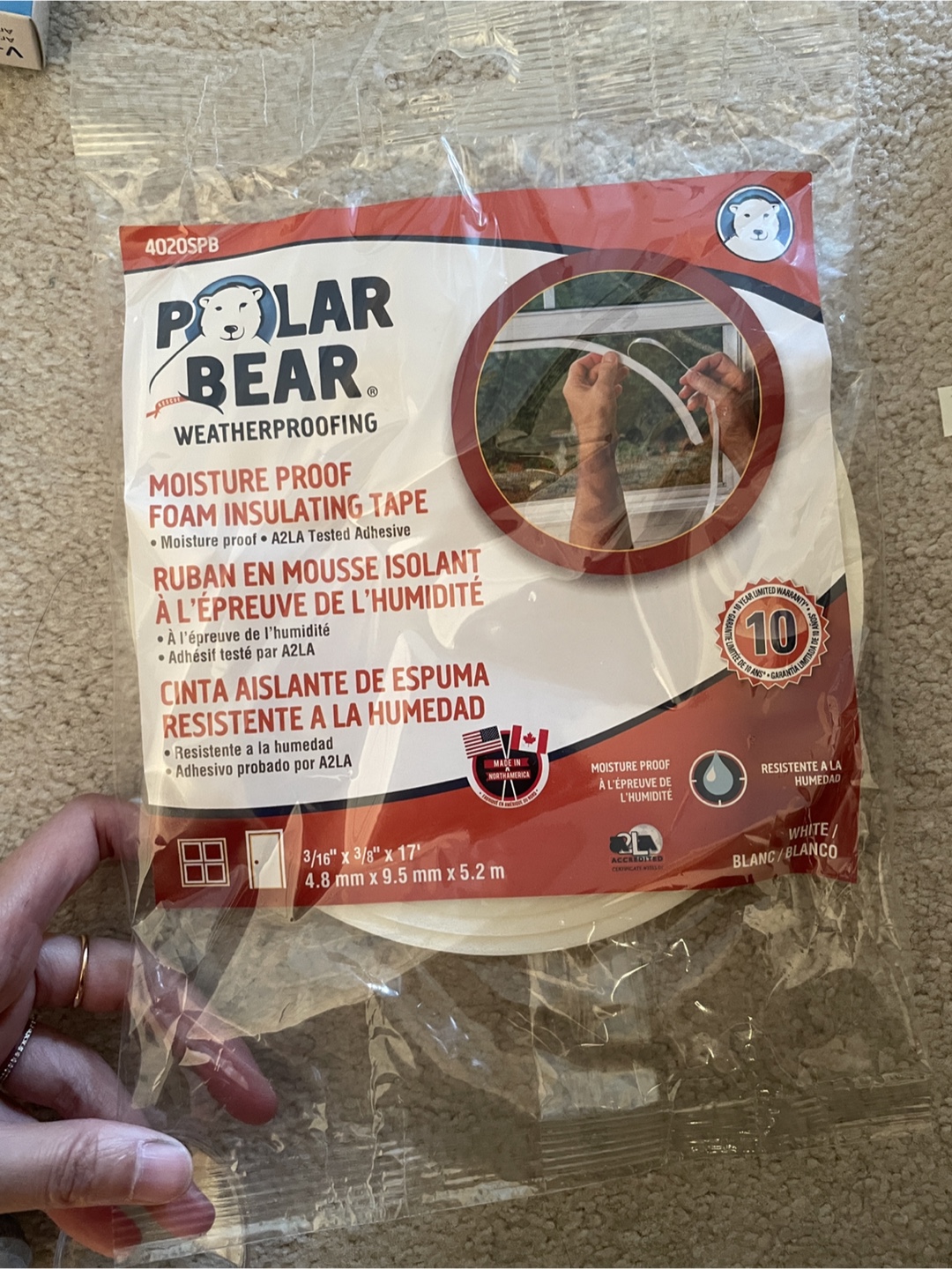 Weatherproofing Moisture Proof Foam Insulating