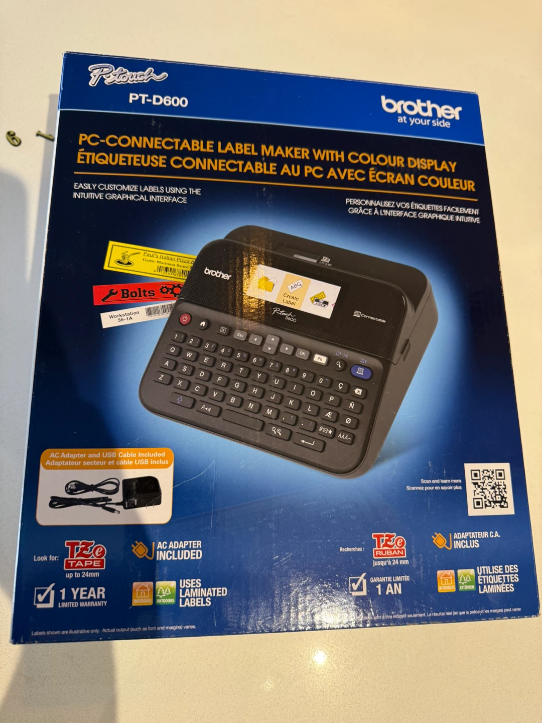 Brother PT-D600 PC Connectable Label Maker