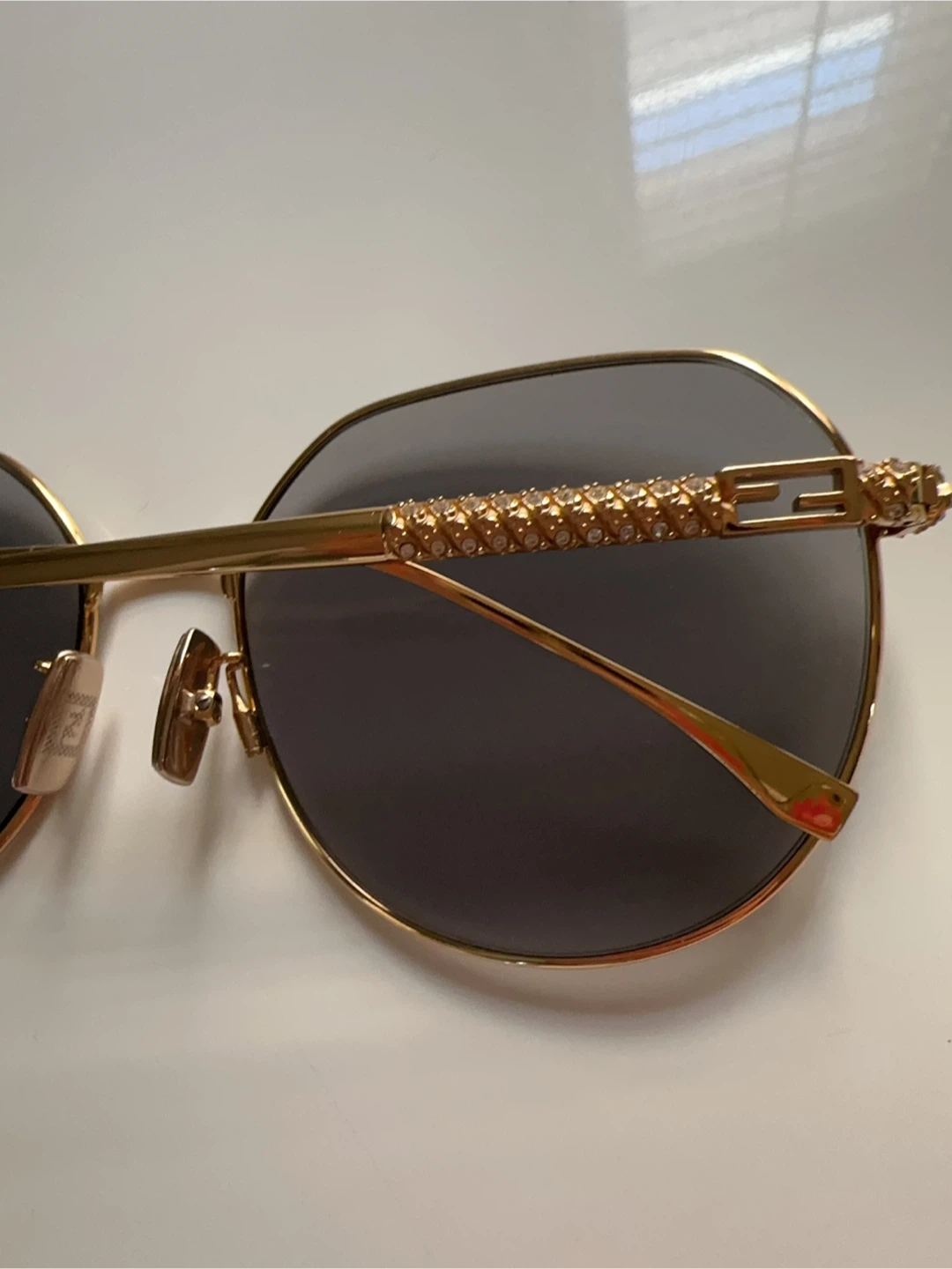 Fendi Sunglasses FF 0451/P/S Gold Jeweled - photo 4