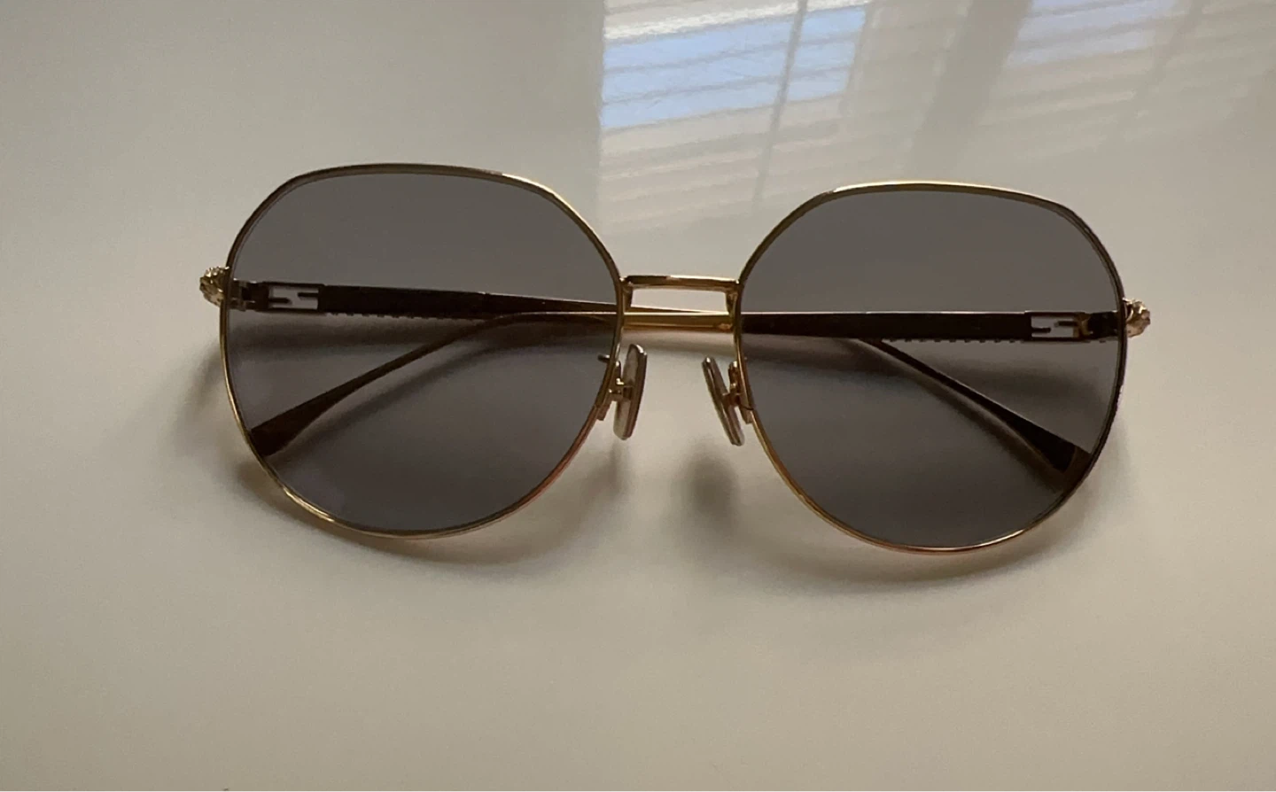Fendi Sunglasses FF 0451/P/S Gold Jeweled