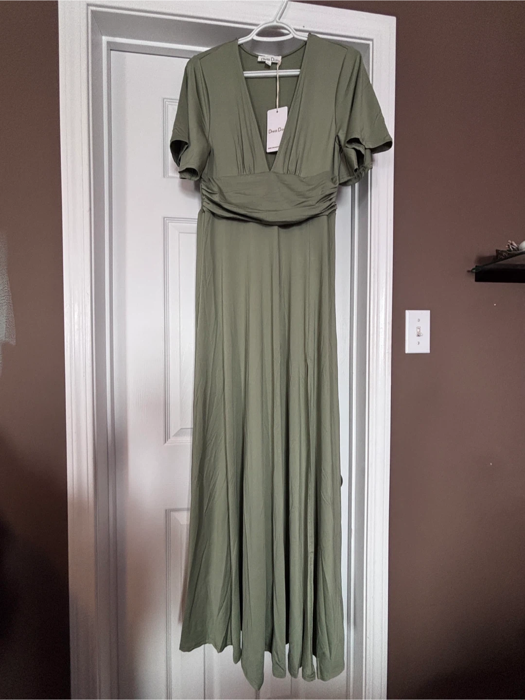 Baltic Born Emberly Maxi Dress Dusty Sage Green Size L