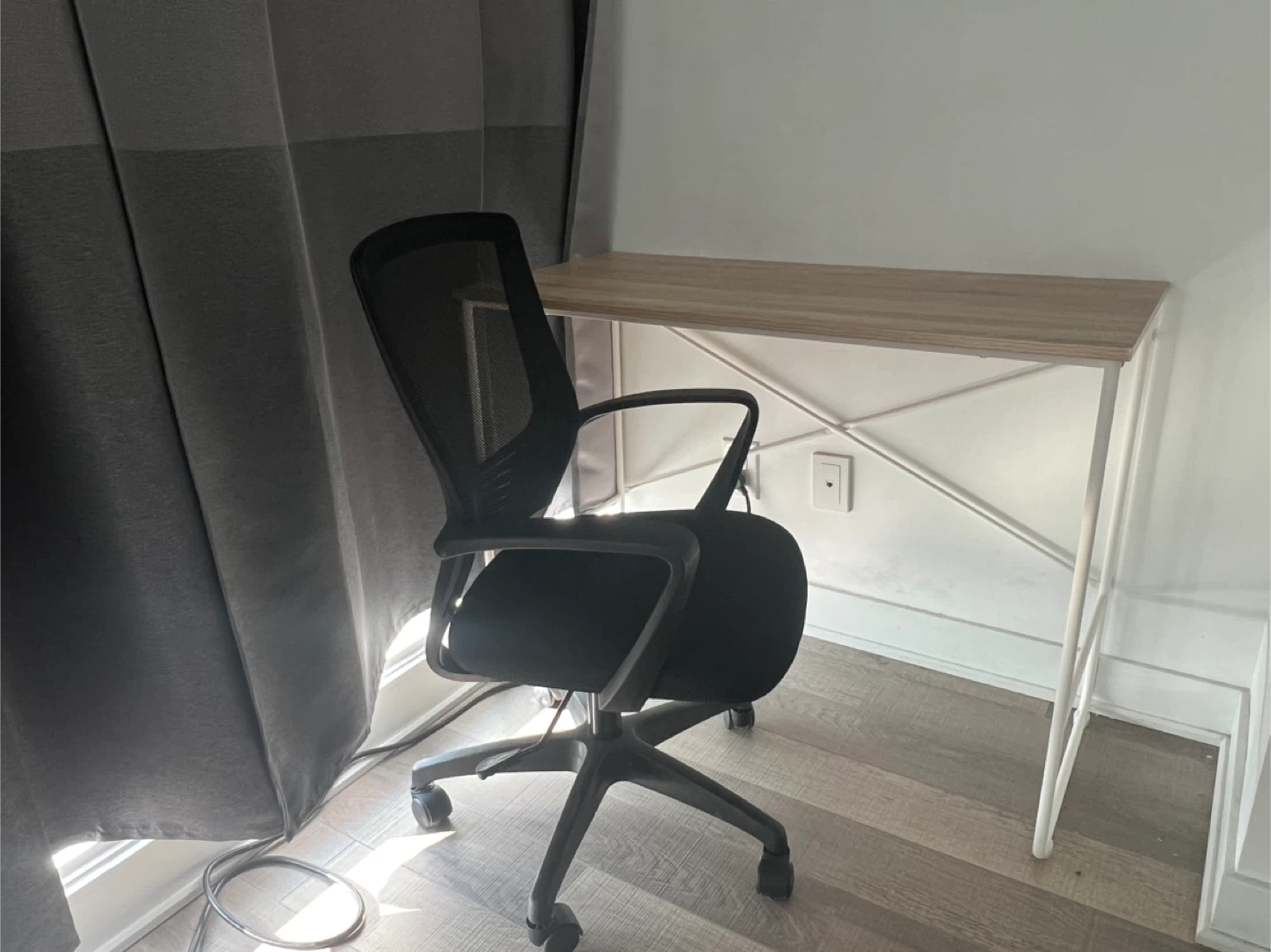Wooden desk